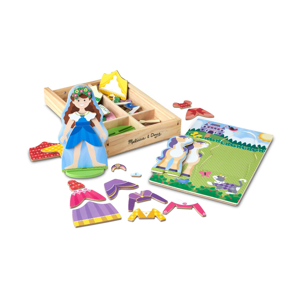 Princess Magnetic Pretend Play Set Y4
