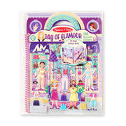 Puffy Sticker Activity Book - Day of Glamour D4