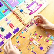 Puffy Sticker Activity Book - Day of Glamour D4