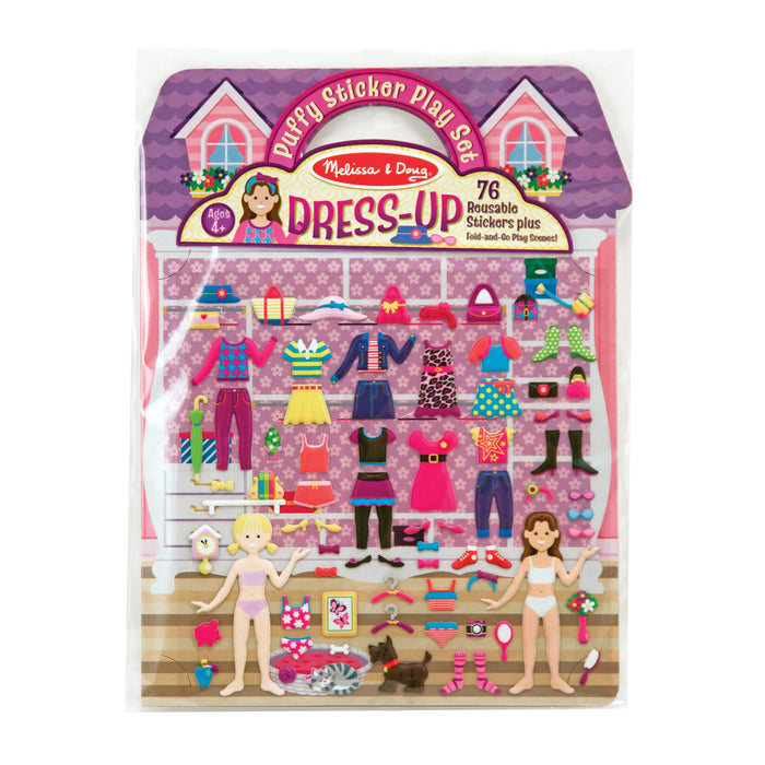 Puffy Sticker Activity Book - Dress-Up Z6
