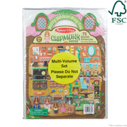 Puffy Sticker Play Set 3-Pack: On the Farm, Safari, Chipmunk House S5