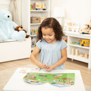 Puffy Sticker Play Set 3-Pack: On the Farm, Safari, Chipmunk House S5