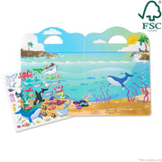 Puffy Sticker Play Set 3-Pack: Safari, Dinosaur, Ocean I8
