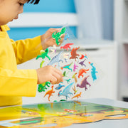 Puffy Sticker Play Set 3-Pack: Safari, Dinosaur, Ocean I8