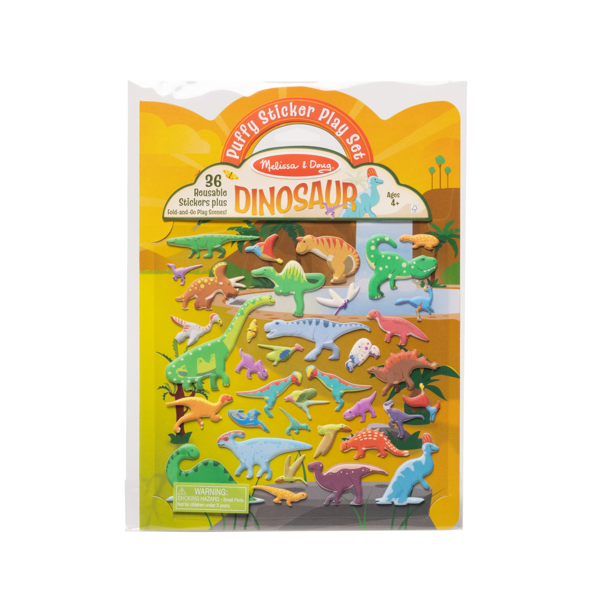 Puffy Sticker Play Set - Dinosaur Q3