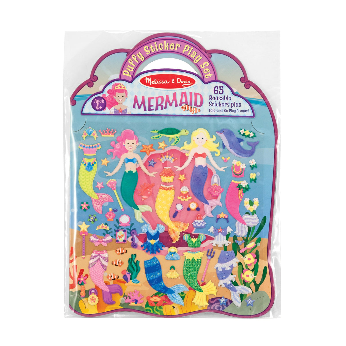 Puffy Sticker Play Set - Mermaid U5