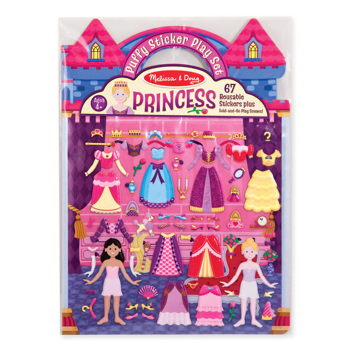 Puffy Sticker Play Set - Princess E3