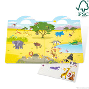 Puffy Sticker Play Set - Safari P7