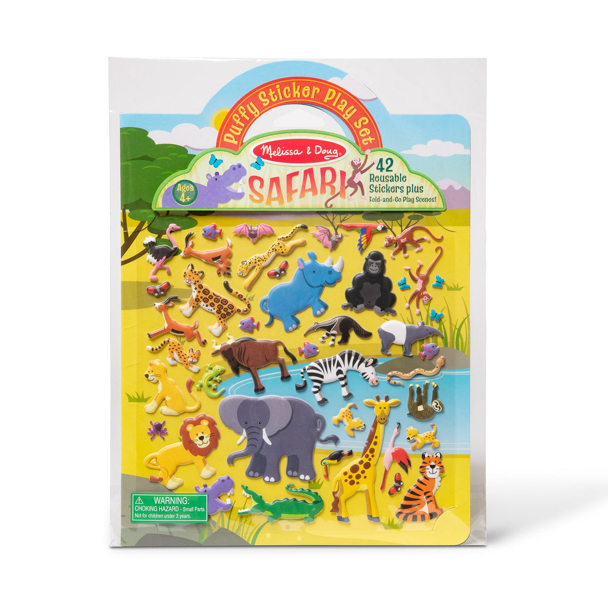 Puffy Sticker Play Set - Safari S2
