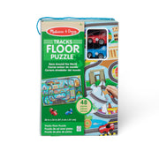 Race Around the World Tracks Floor Puzzle - 48 Pieces E1