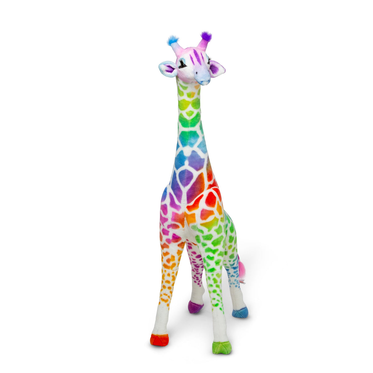 Rainbow Giraffe Lifelike Plush W3