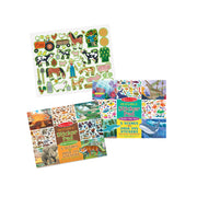 Reusable Sticker Pad 3-Pack: Jungle, Farm, Under the Sea M2
