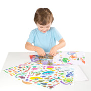 Reusable Sticker Pad 3-Pack: Jungle, Farm, Under the Sea M2