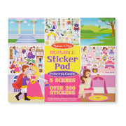 Reusable Sticker Pad Bundle - Fairy, Princess, Dress-Up, and Play House X4