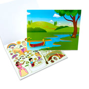 Reusable Sticker Pad Bundle - Fairy, Princess, Dress-Up, and Play House X4
