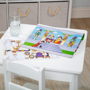 Reusable Sticker Pad Bundle - Fairy, Princess, Dress-Up, and Play House X4