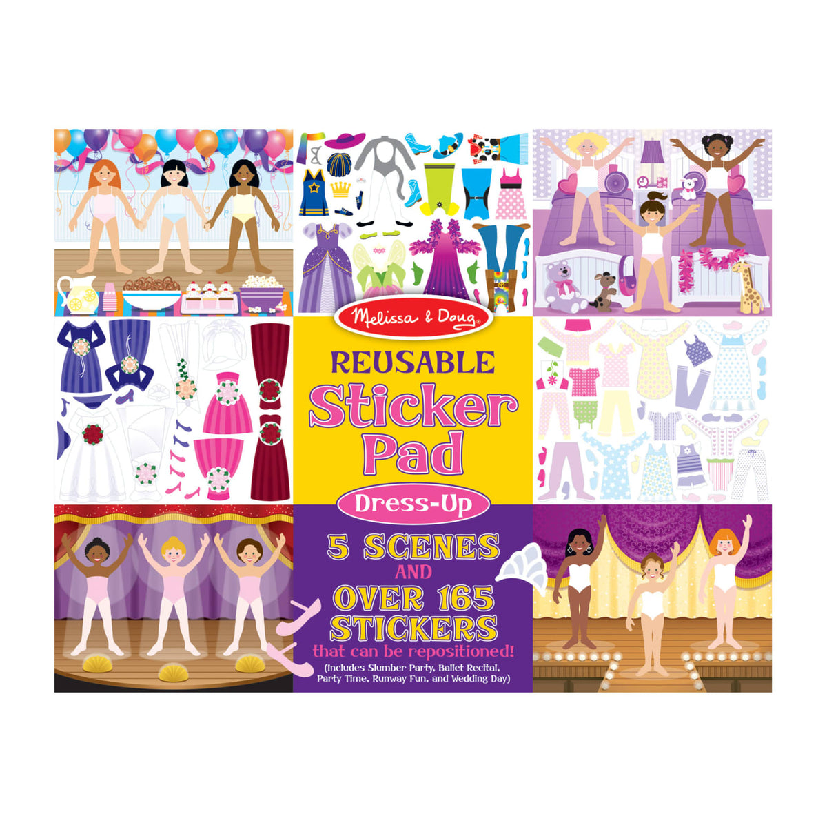 Reusable Sticker Pad - Dress-Up Y4