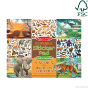 Reusable Sticker Pad - Jungle and Savanna L3