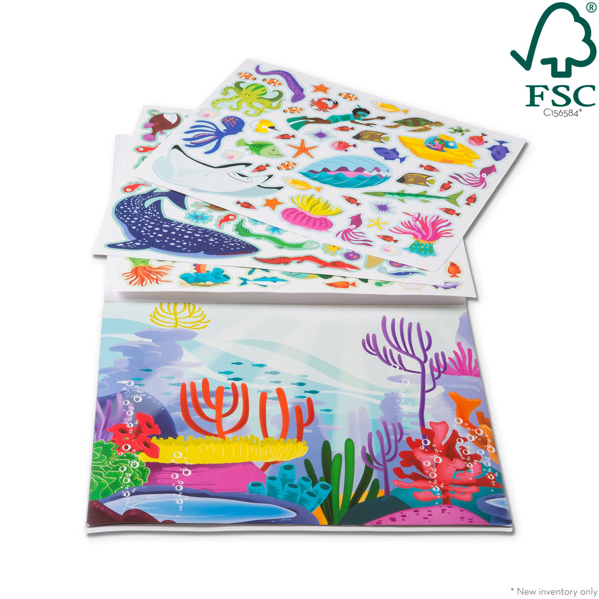 Reusable Sticker Pad - Under the Sea Y7