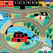 Round the Town Road Rug & Car Set L9