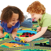 Round the Town Road Rug & Car Set V3