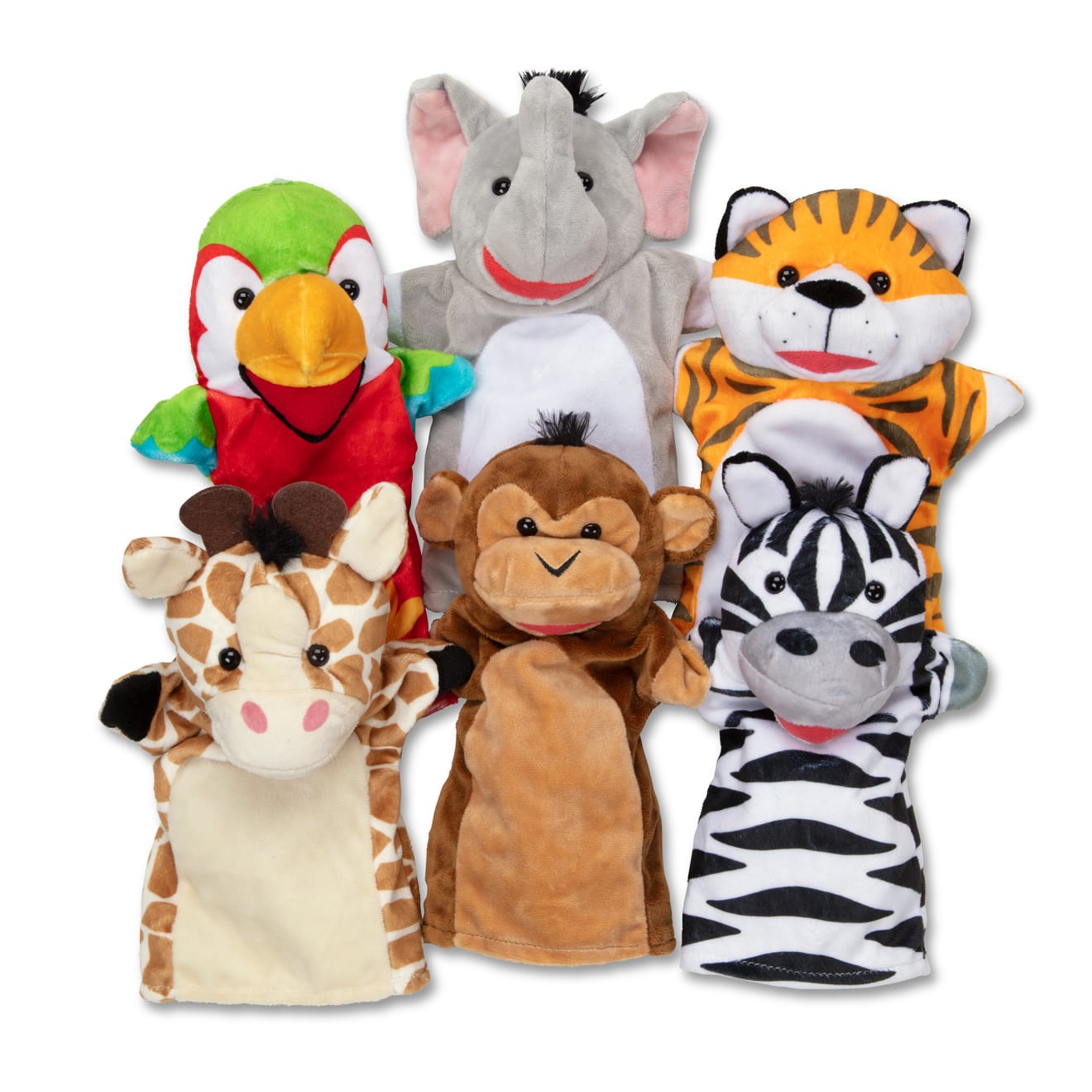Safari Buddies Hand Puppets F9
