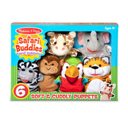 Safari Buddies Hand Puppets F9