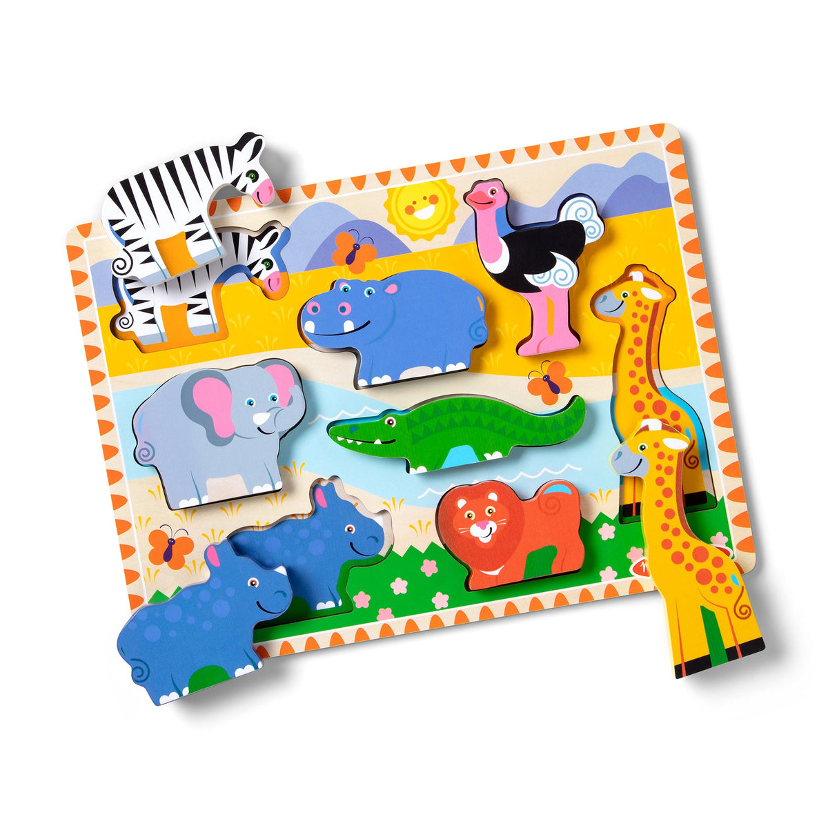 Safari Chunky Puzzle - 8 Pieces R9