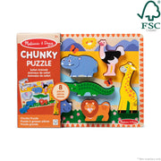 Safari Chunky Puzzle - 8 Pieces V2