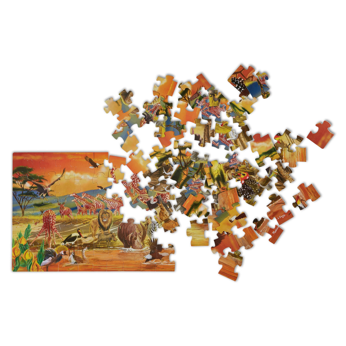 Safari Floor Puzzle - 100 Pieces C5