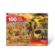 Safari Floor Puzzle - 100 Pieces X9
