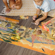Safari Floor Puzzle - 100 Pieces X9