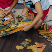 Safari Floor Puzzle - 100 Pieces X9