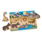 Safari Peg Puzzle - 7 Pieces F5