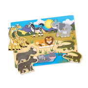 Safari Peg Puzzle - 7 Pieces F5