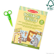 Safari Scissor Skills Activity Pad A7