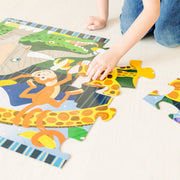 Safari Social Floor Puzzle - 24 Pieces Q3