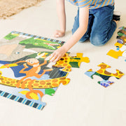 Safari Social Floor Puzzle - 24 Pieces Q3