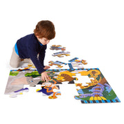 Safari Social Floor Puzzle - 24 Pieces Q3