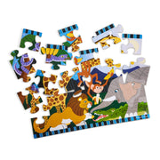 Safari Social Floor Puzzle - 24 Pieces Q3