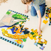 Safari Social Floor Puzzle - 24 Pieces Q3