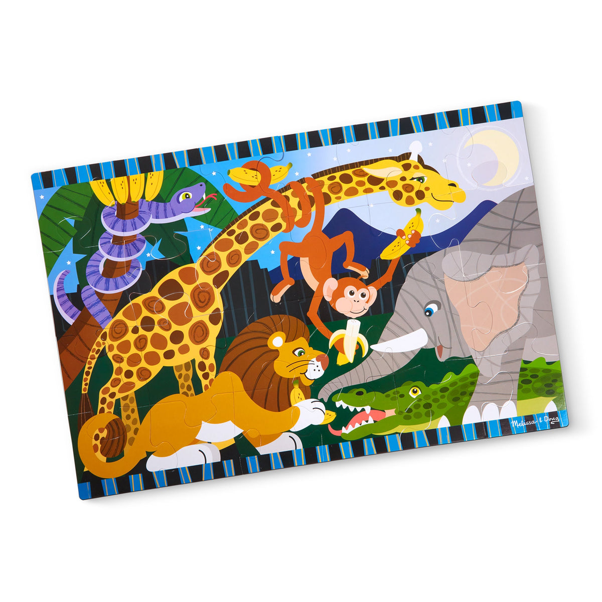 Safari Social Floor Puzzle - 24 Pieces Y5