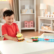 Sandwich Making Set - Wooden Play Food B7