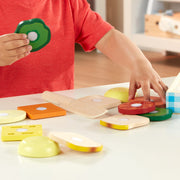 Sandwich Making Set - Wooden Play Food B7