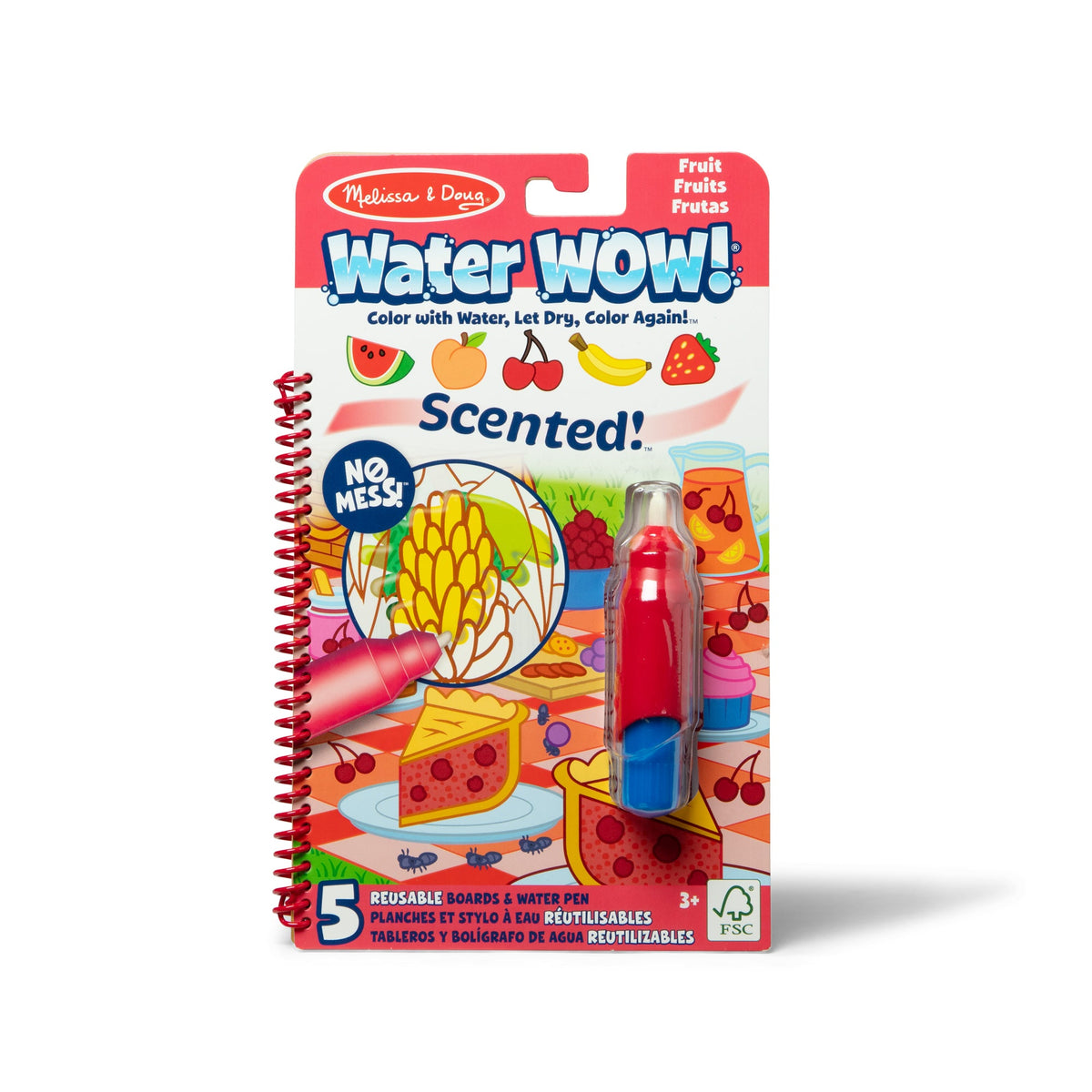 Scented Water WOW! Water-Reveal Pad - Fruit R4