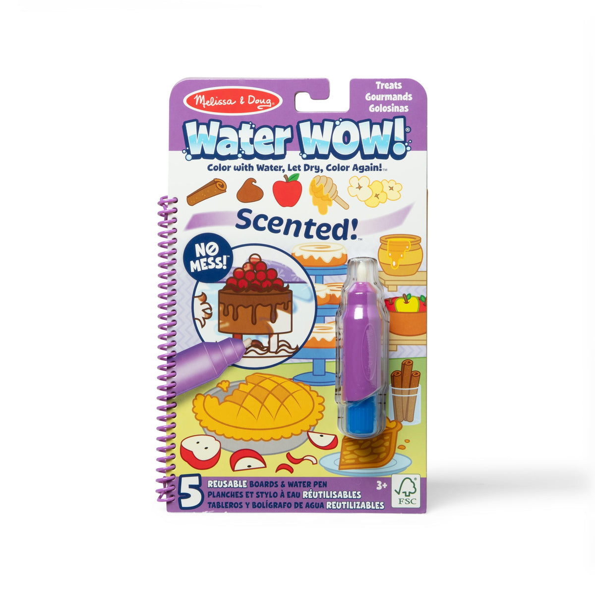 Scented Water WOW! Water-Reveal Pad - Treats V9