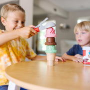 Scoop & Stack Ice Cream Cone Magnetic Play Set G6