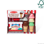 Scoop & Stack Ice Cream Cone Magnetic Play Set T9