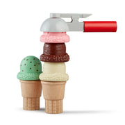 Scoop & Stack Ice Cream Cone Magnetic Play Set T9