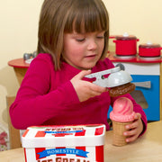 Scoop & Stack Ice Cream Cone Magnetic Play Set T9